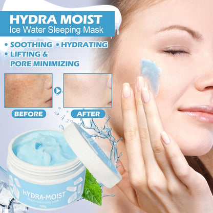 Beauty Hydra Moist Ice Water Sleeping Mask, Hydramoist Ice Water Sleeping Mask, Moisturizer Skin Care Lotion Cream, Hidrata Profundamente Para Aliviar La Sequedad Y La Falta De Brillo (#2)