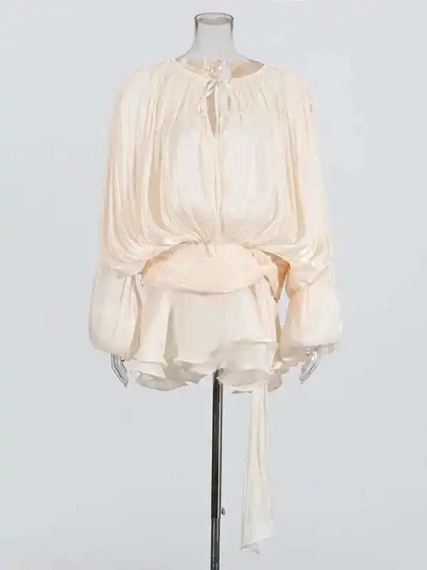 Vestido 'Brisa Dulce' con Escote de Lazo