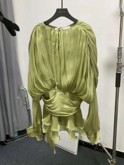 Vestido 'Brisa Dulce' con Escote de Lazo