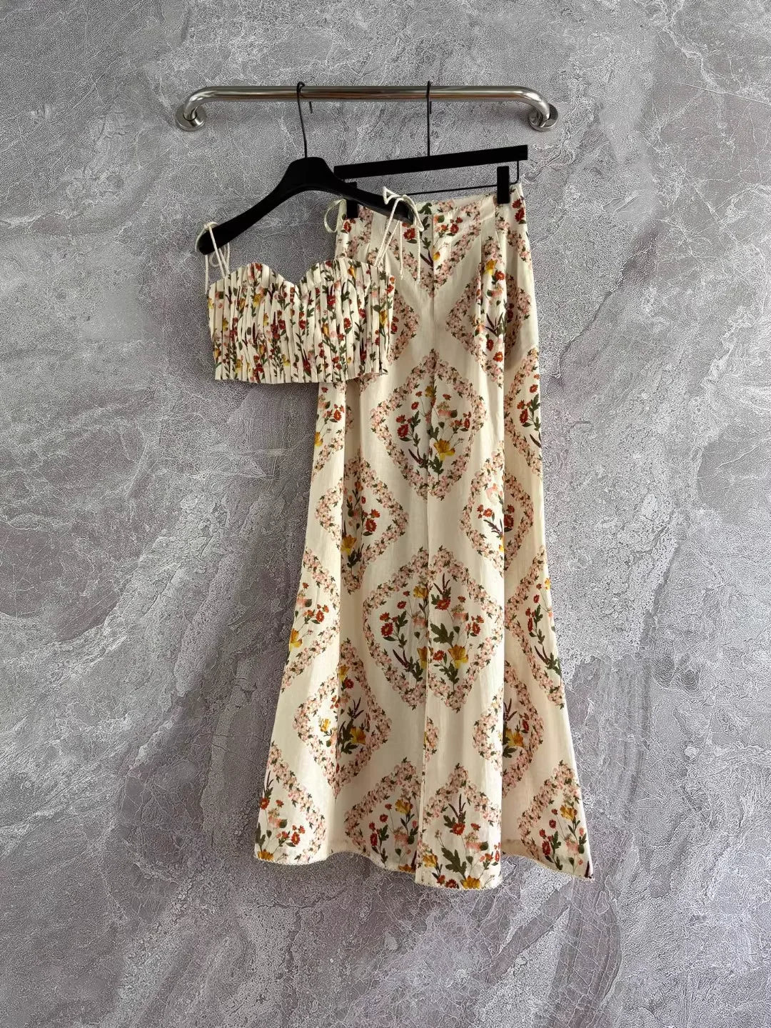Conjunto 'Flor de Verano' 100% Lino