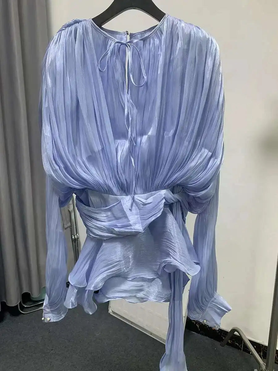 Vestido 'Brisa Dulce' con Escote de Lazo
